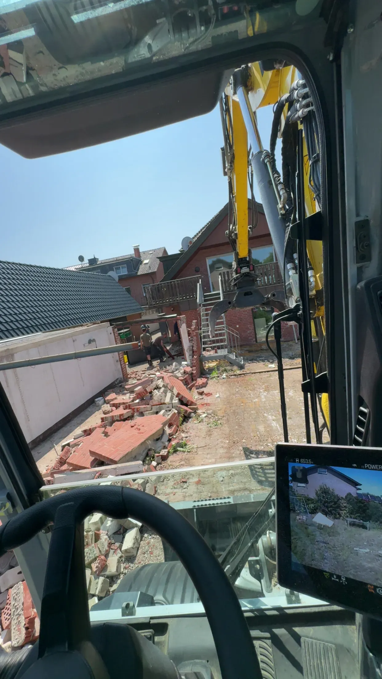 Abbruch Bocholt | Wardhysen Erdbewegung Galeriebild von Abbruch Bocholt - Projektkategorie: Abbruch in Bocholt