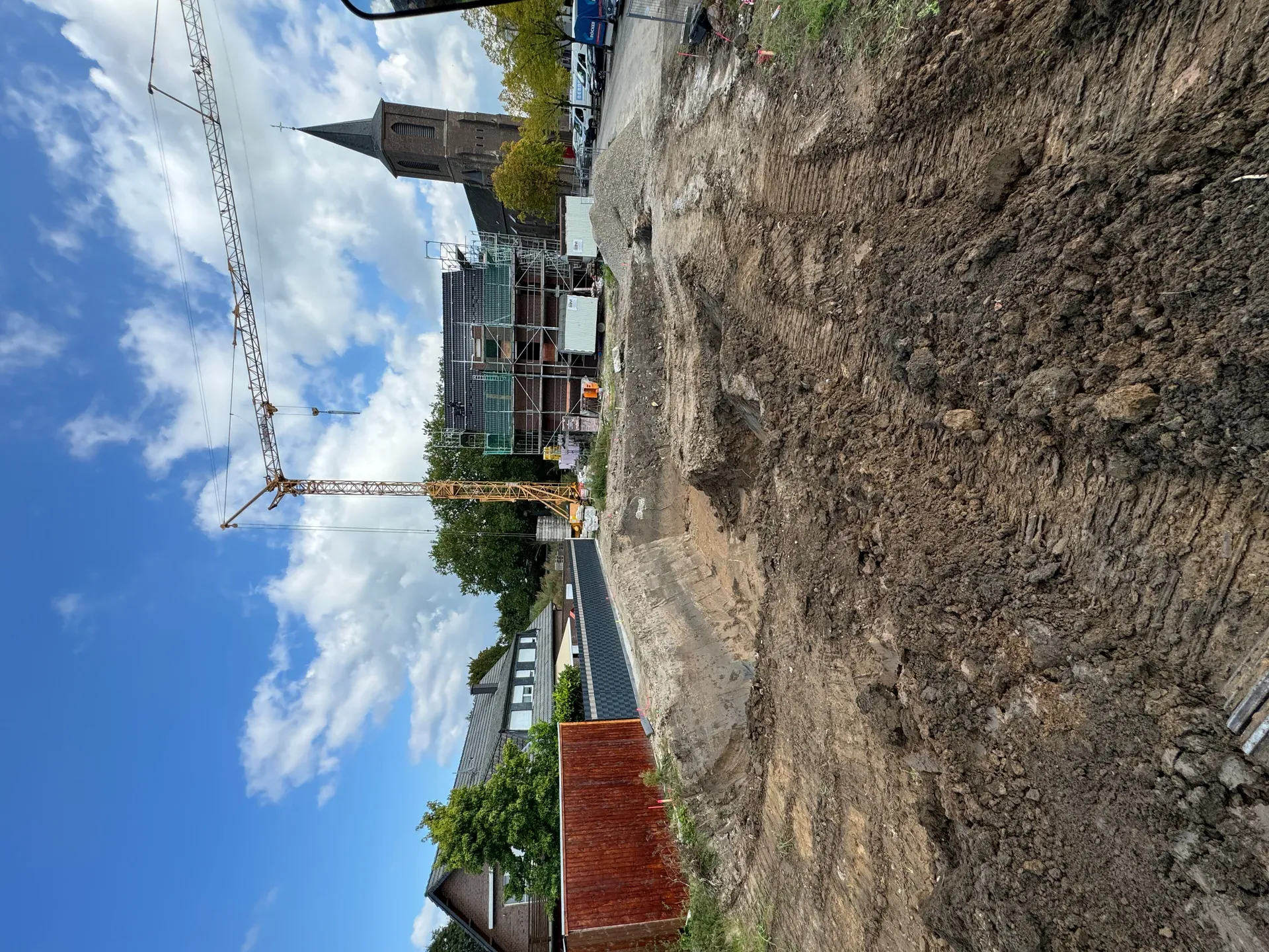 Ausschachtung Praest | Wardhysen Erdbewegung Galeriebild von Ausschachtung Praest - Projektkategorie: Privatbau in Praest