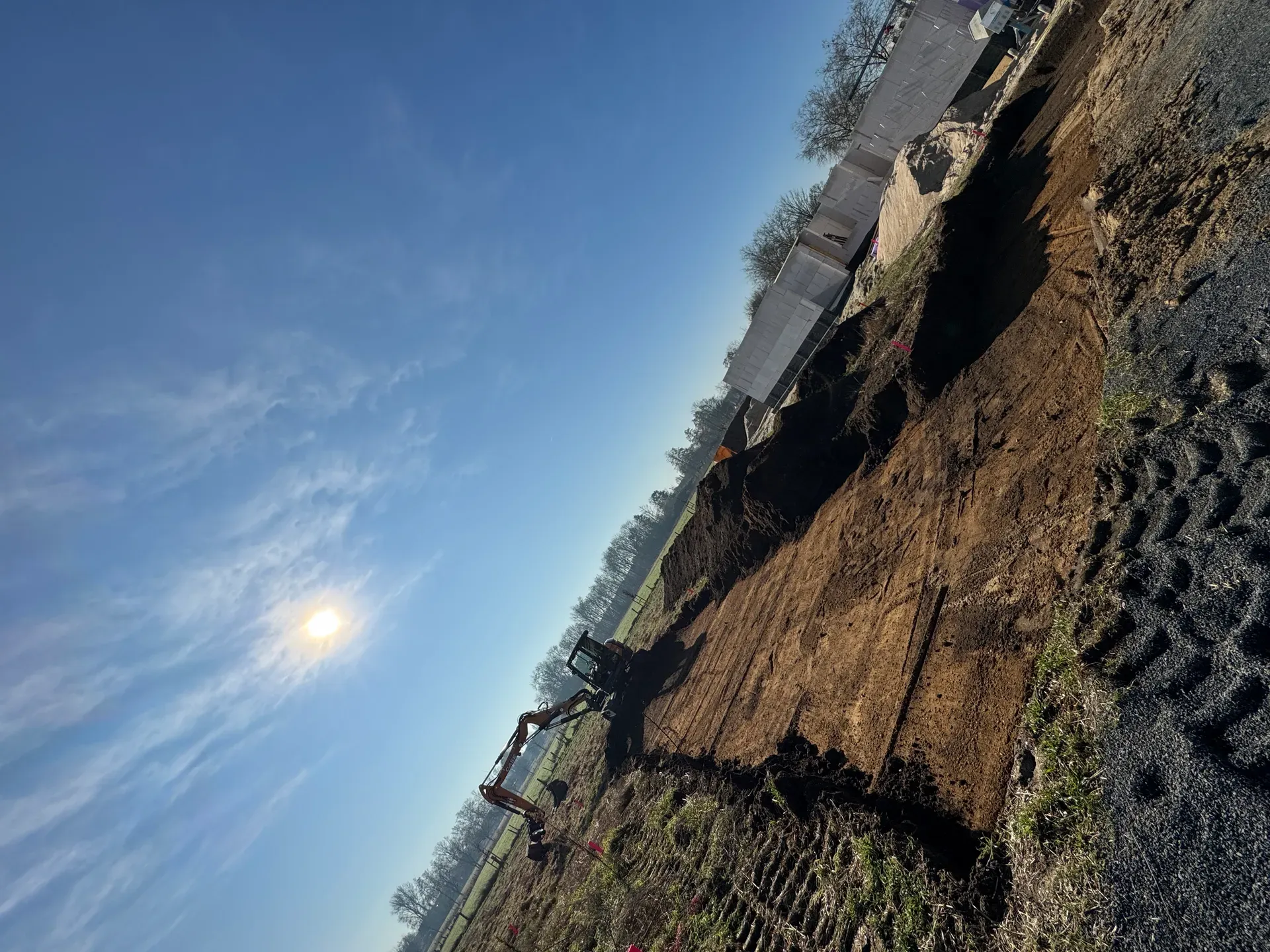 Ausschachtung Bodenplatte Goch | Wardhysen Erdbewegung Galeriebild von Ausschachtung Bodenplatte Goch - Projektkategorie: Erdbau in Goch